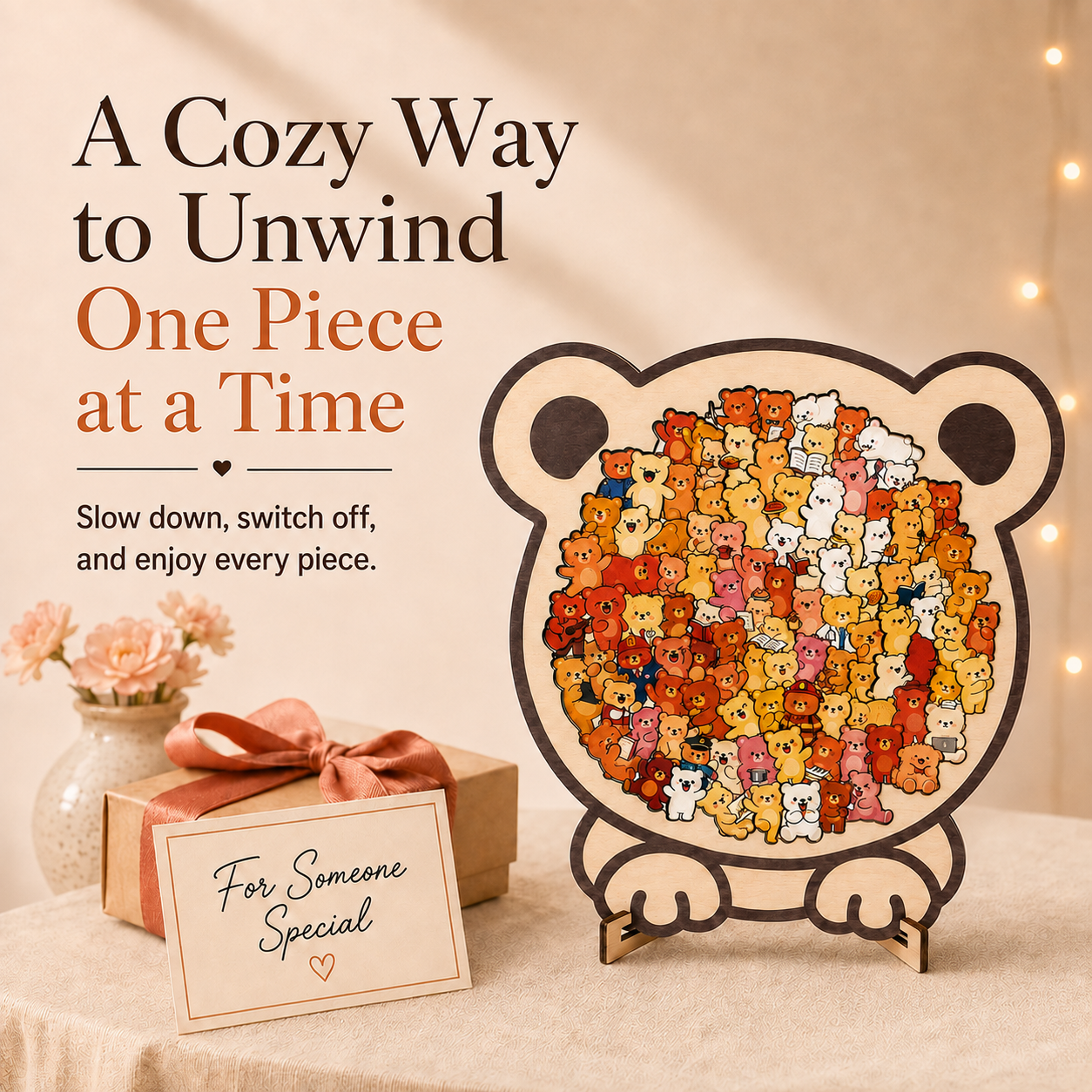 Pet-Themed Jigsaw Puzzle – A Unique Gift for Pet Lovers